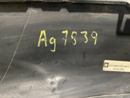 2010 to 2016 Cadillac SRX Front Lower Bumper Cover Textured AG783912