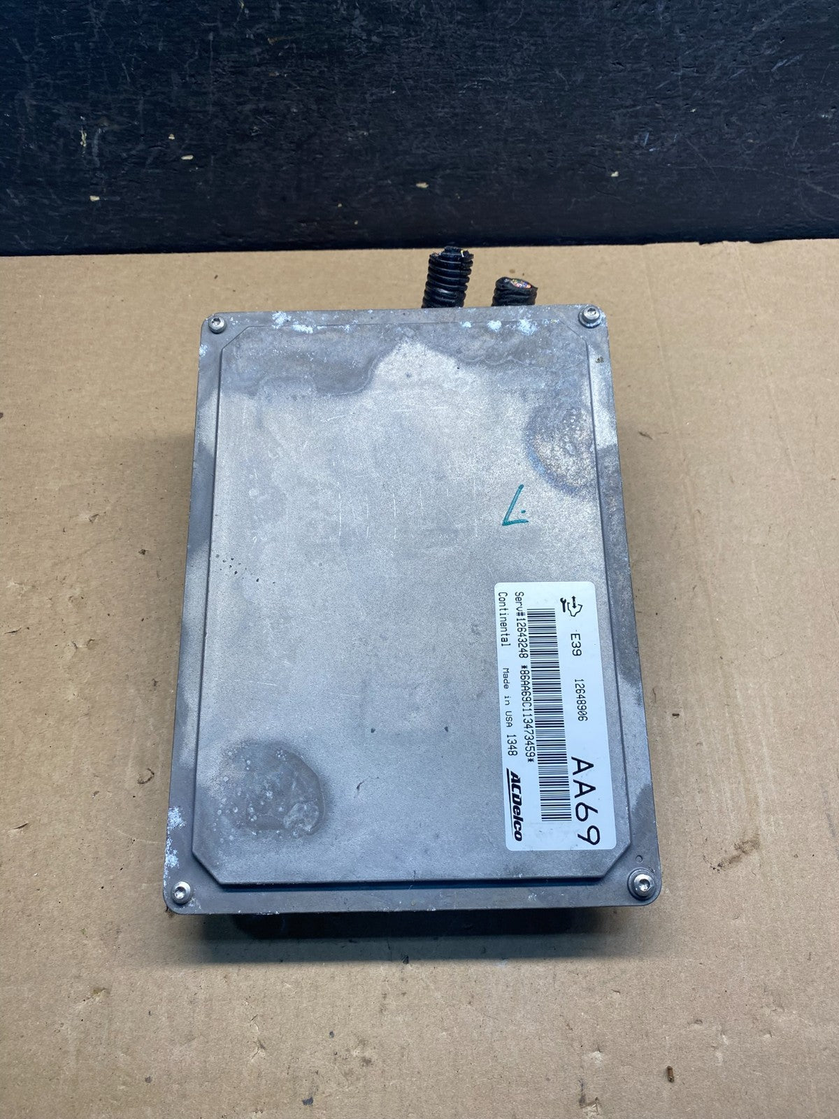 2012 Chevrolet Equinox Ecu Engine Control Module Unit Ecm 12648906 AE7415 DW1