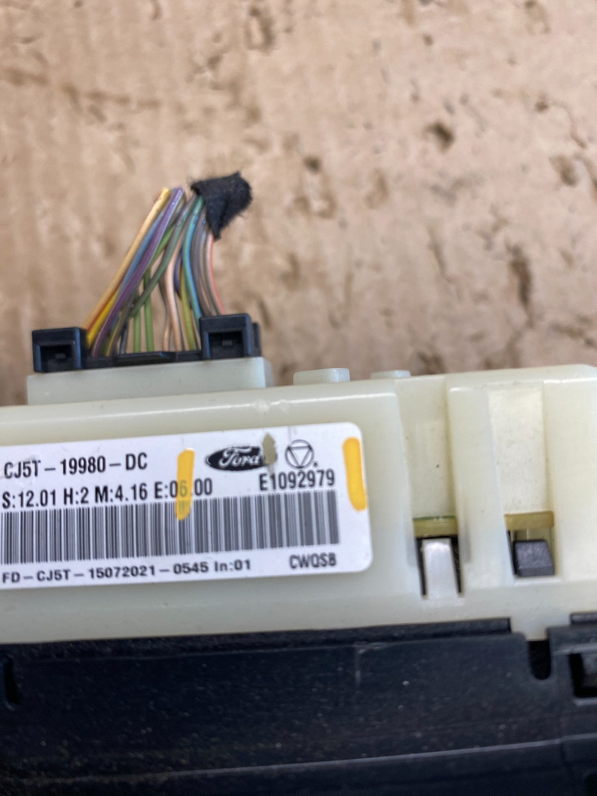 2013 2014 2015 Ford Escape Ac Heater Climate Control Temperature AC9116 DG4