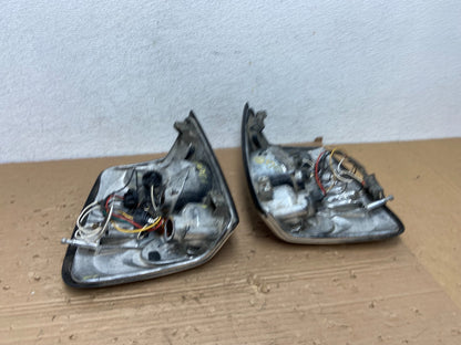 1999-2004 Jeep Grand Cherokee Left + Right Set Chrome Tail Lights AD4367 DG9
