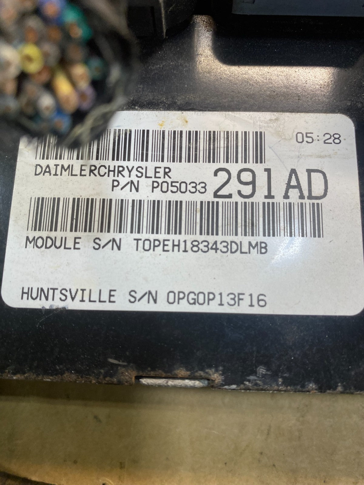 2004 2005 Chrysler PT Cruiser  2.4L Engine Computer Module ECM ECU Oem ac2763 DG2