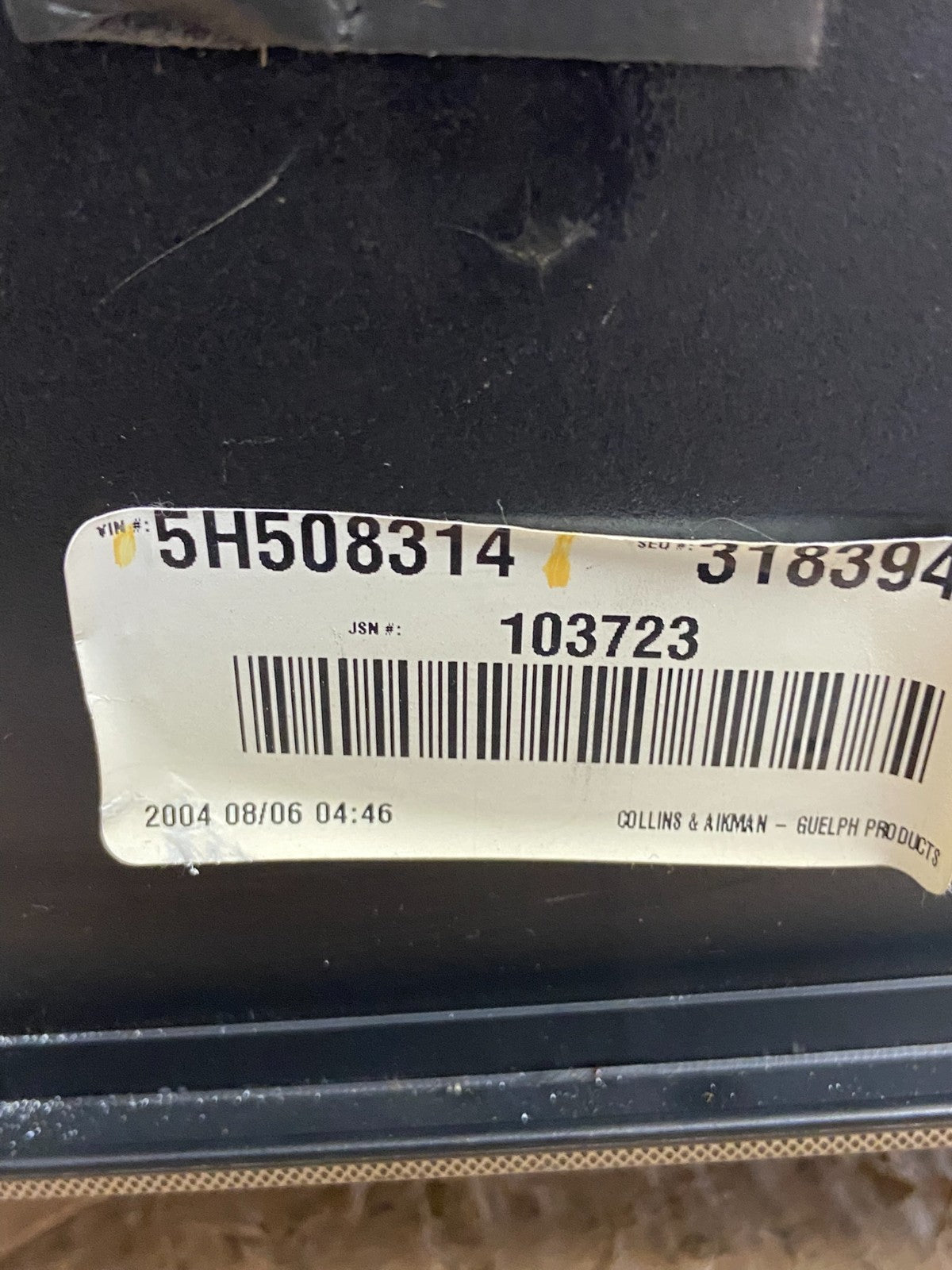 2005 to 2007 Chrysler 300 Dash Heater A/C Climate Control Radio Panel af1855 DG5