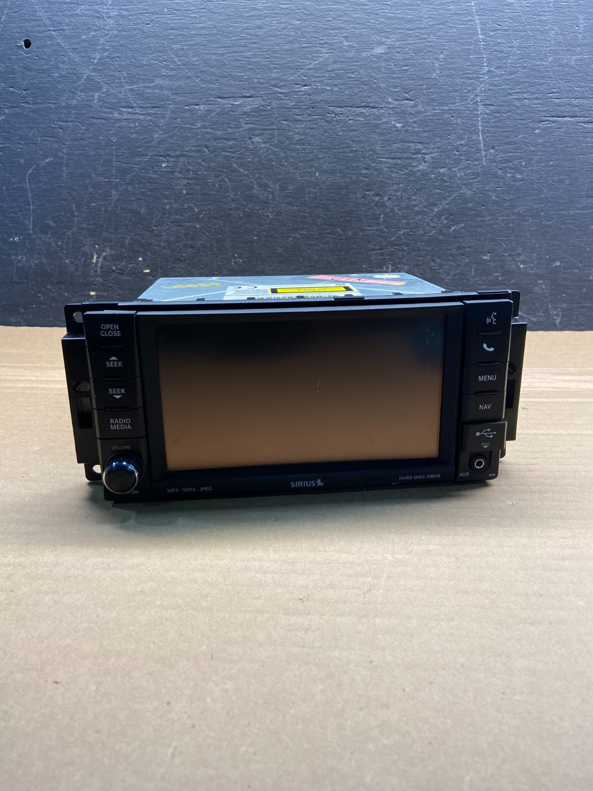 2009 2014 Jeep Dodge Chrysler Screen Display CD Player Satellite Radio AE4561 DG0