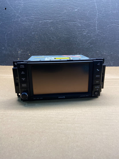 2009 2014 Jeep Dodge Chrysler Screen Display CD Player Satellite Radio AE4561 DG0