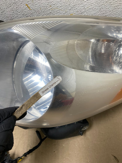 2013 to 2015 Chevrolet Spark Left Driver LH Halogen Headlight AH6800 DW3