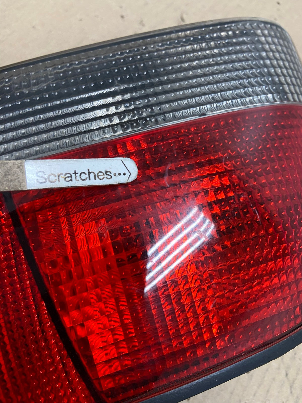 1994 to 1998 Saab 900 & Turbo Left Driver LH Side Tail Light AE9732 LK3