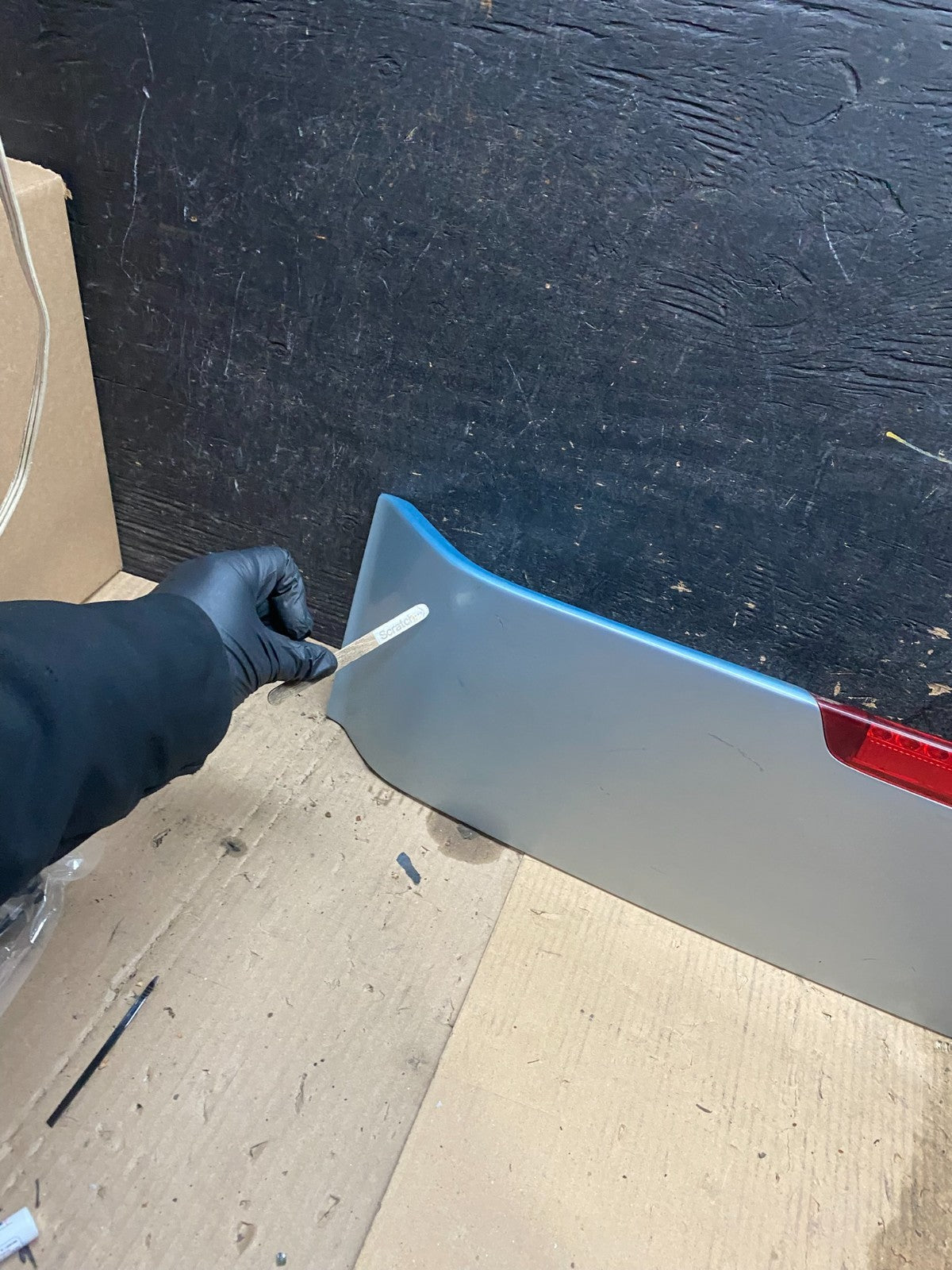 2005 to 2011 Hyundai Accent Trunk Lid Hatch 3rd Brake Light Spoiler X3417 DG4