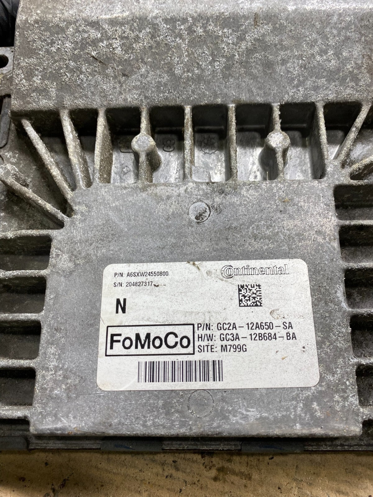 2015 Ford Econoline E-Series Engine Control Module Computer N68523