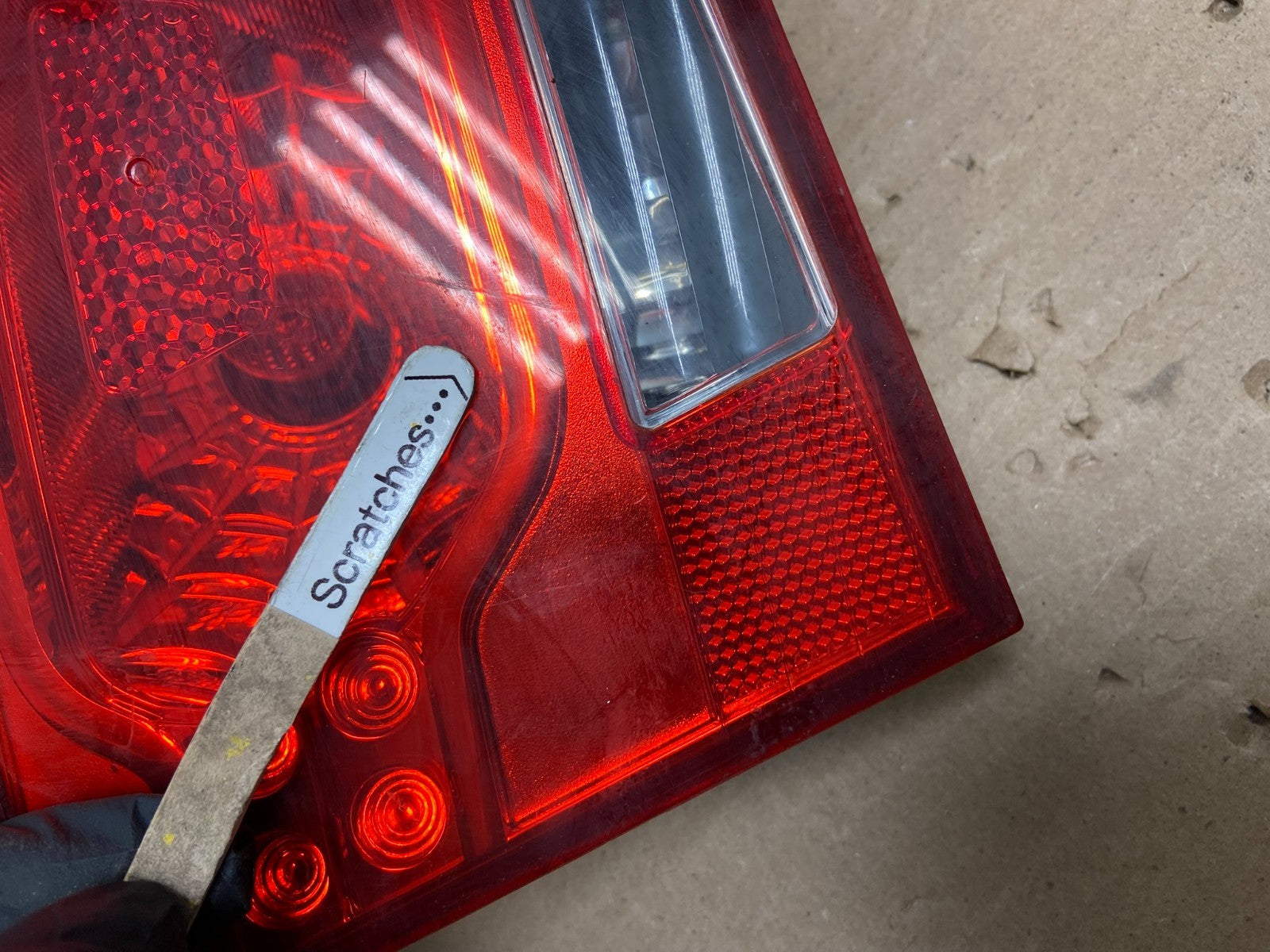 2010 to 2013 Kia Forte Left Driver LH Side Tail Light Inner Oem AB1313 LK3