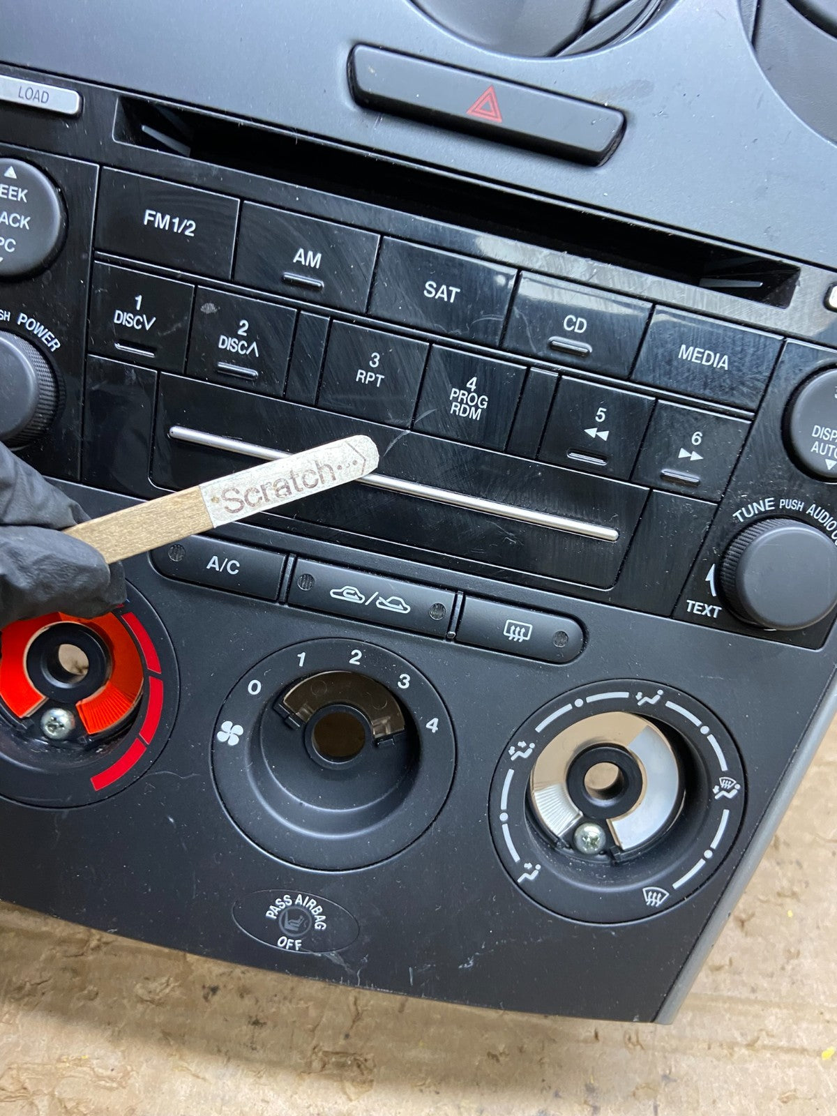 2006-2008 Mazda 6 AM FM CD Player Stereo Radio X1085 DG1