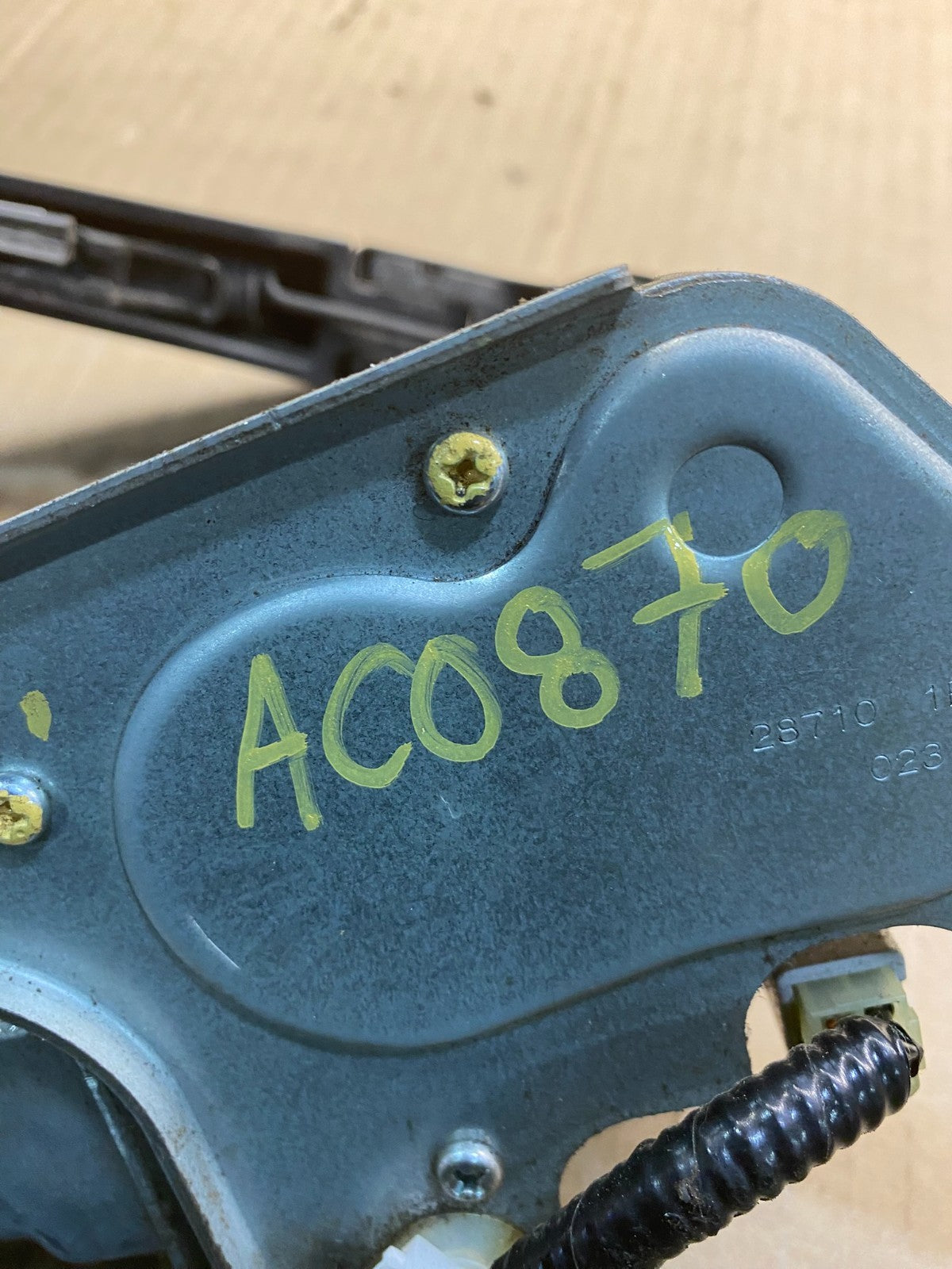 2009-2017 Infiniti FX35 FX50 Rear Liftgate Back Window Wiper Motor AC0870 PS6