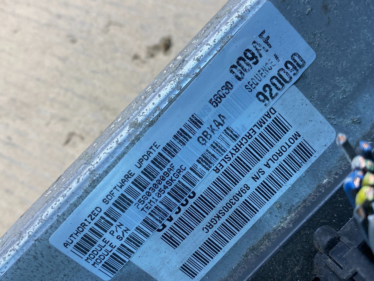 2004 Dodge Dakota 3.7L Engine Computer Module ECM ECU Unit AI4970 DG2