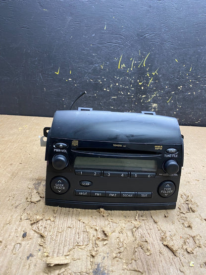 2004 to 2010 Toyota Sienna AM FM CD WMA Mp3 Radio Receiver Oem AA4420 DG0