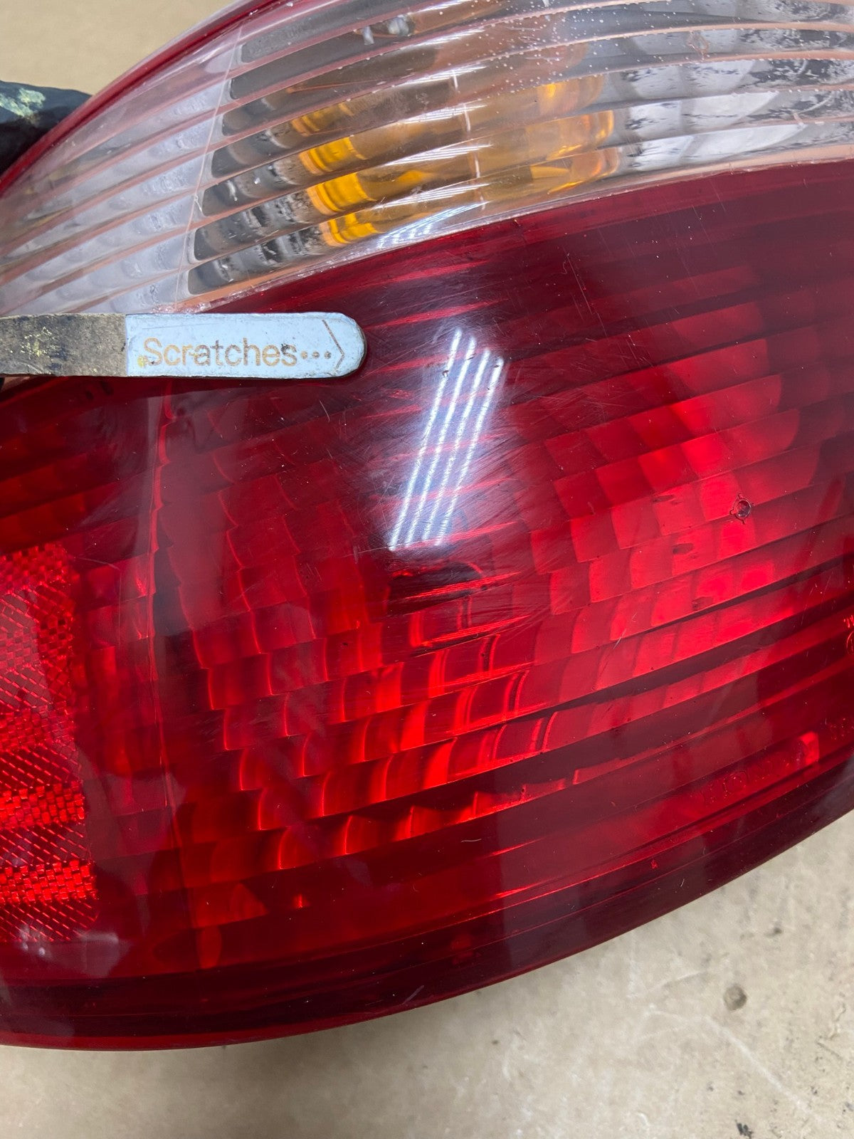 1998 to 2000 Honda Accord Sedan Tail light Left Driver LH Side AI3277 LK3