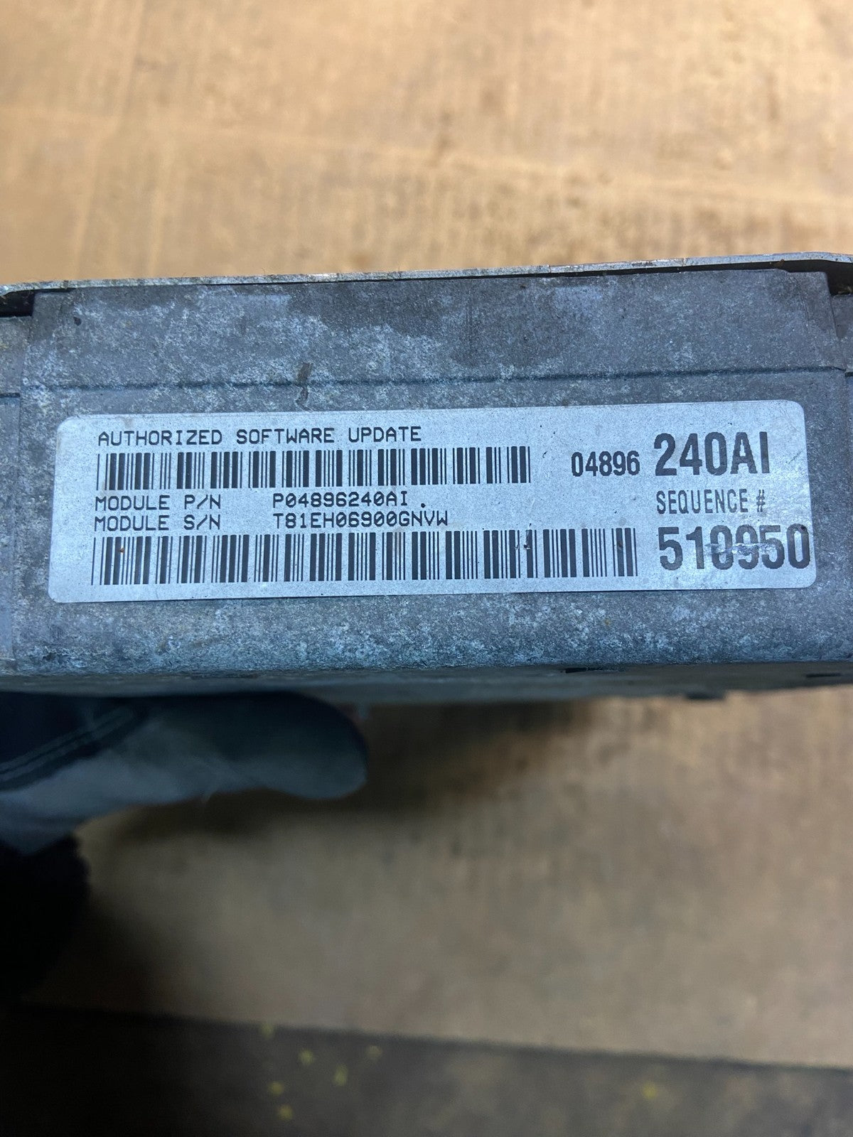 2000 Chrysler 300M Engine Control Module ECU ECM OEM Y3750 DG5