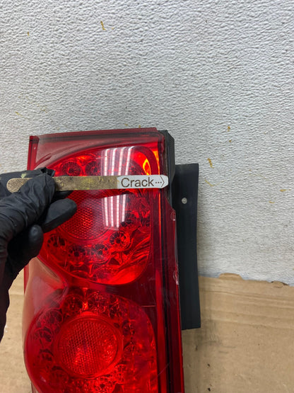 2011 to 2018 Dodge Grand Caravan Left Driver Tail Light Led AH8400 LK5