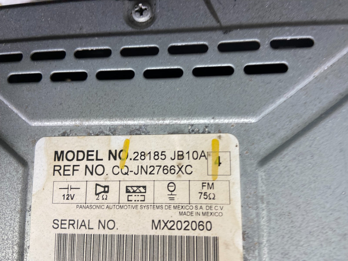 2007 to 2009 Nissan Altima Radio Cd Mp3 Player AUX Climate Control U3161 DG7