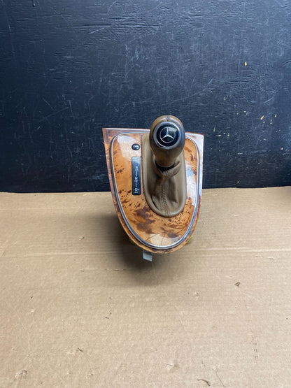 2003 to 2006 Mercedes E350 E500 Shifter Knob Handle Boot Cover Trim af2456 DG0