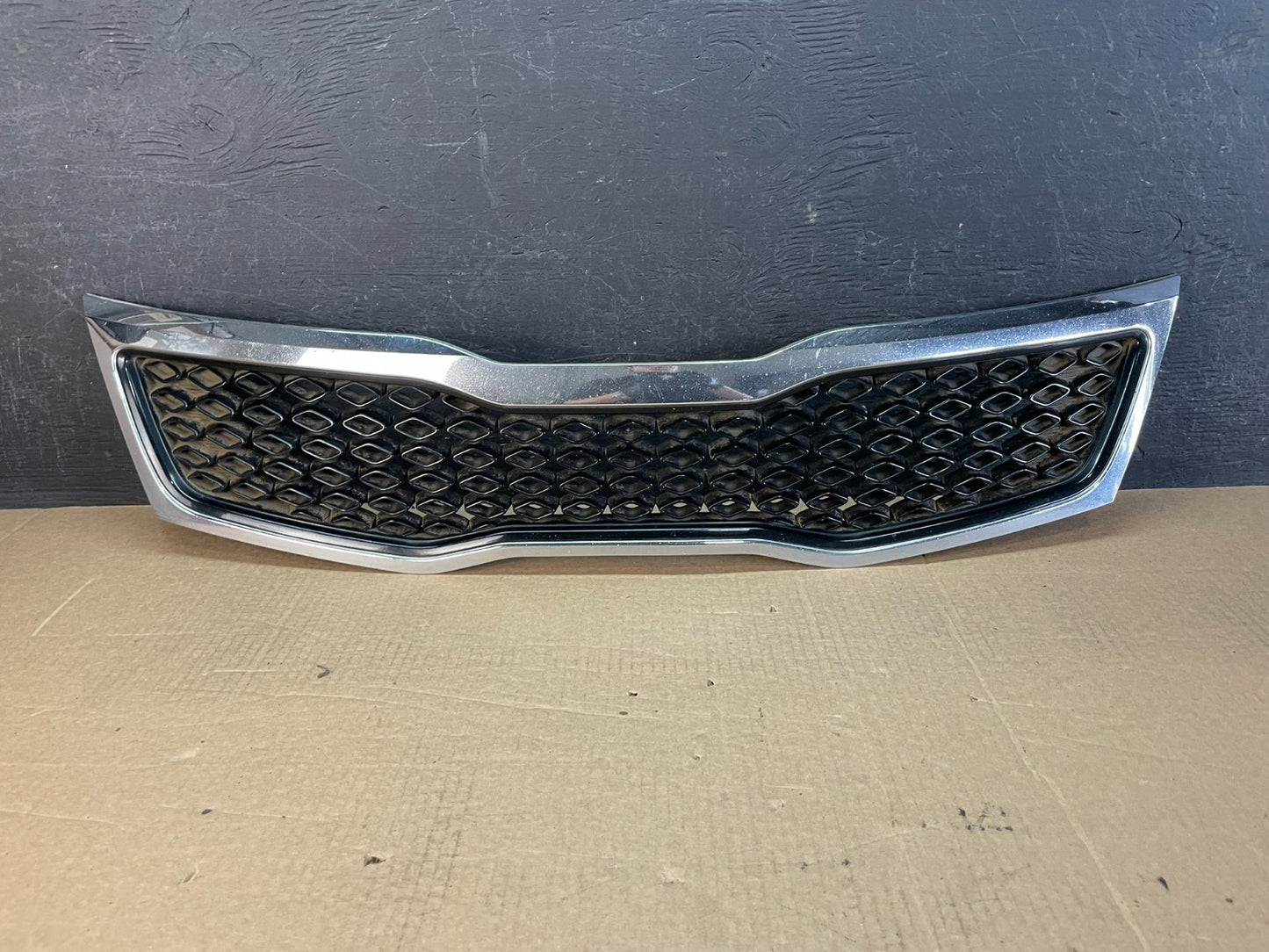 2011 2012 2013 Kia Optima Upper Grille Grill Chrome AF5242 DW0