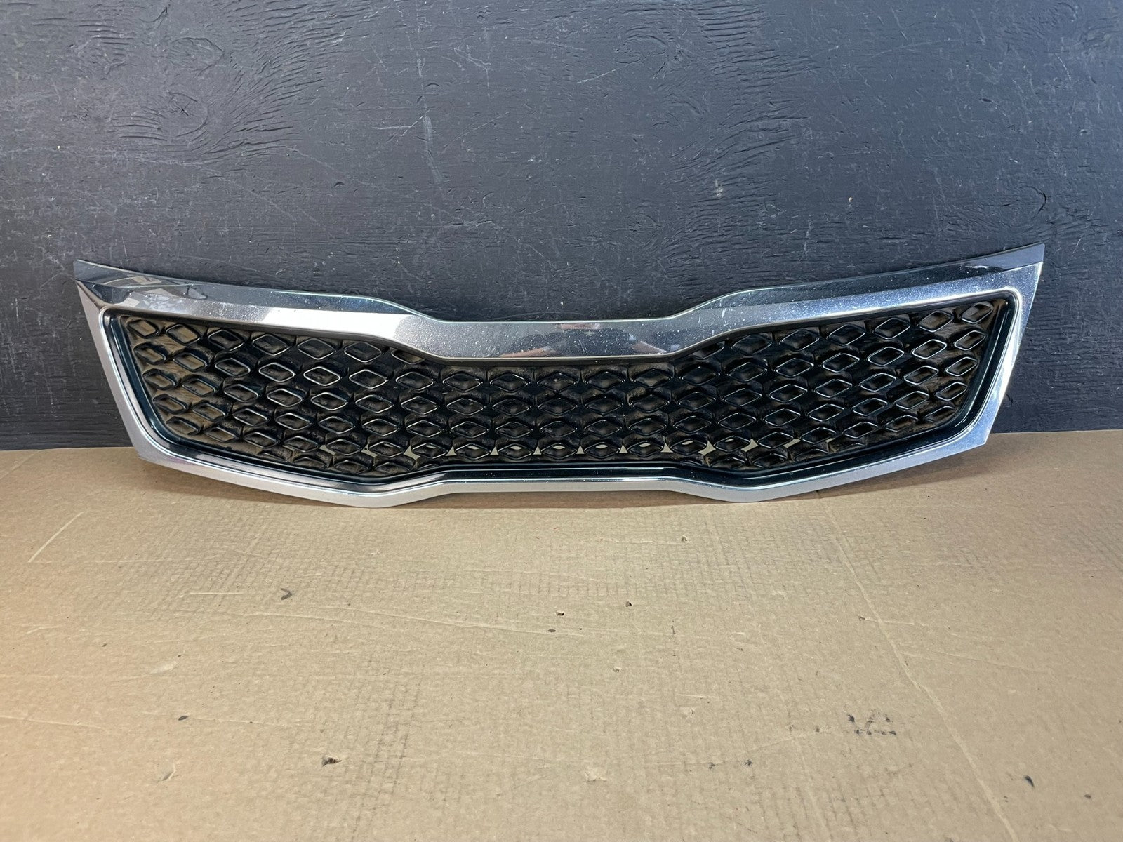 2011 2012 2013 Kia Optima Upper Grille Grill Chrome AF5242 DW0