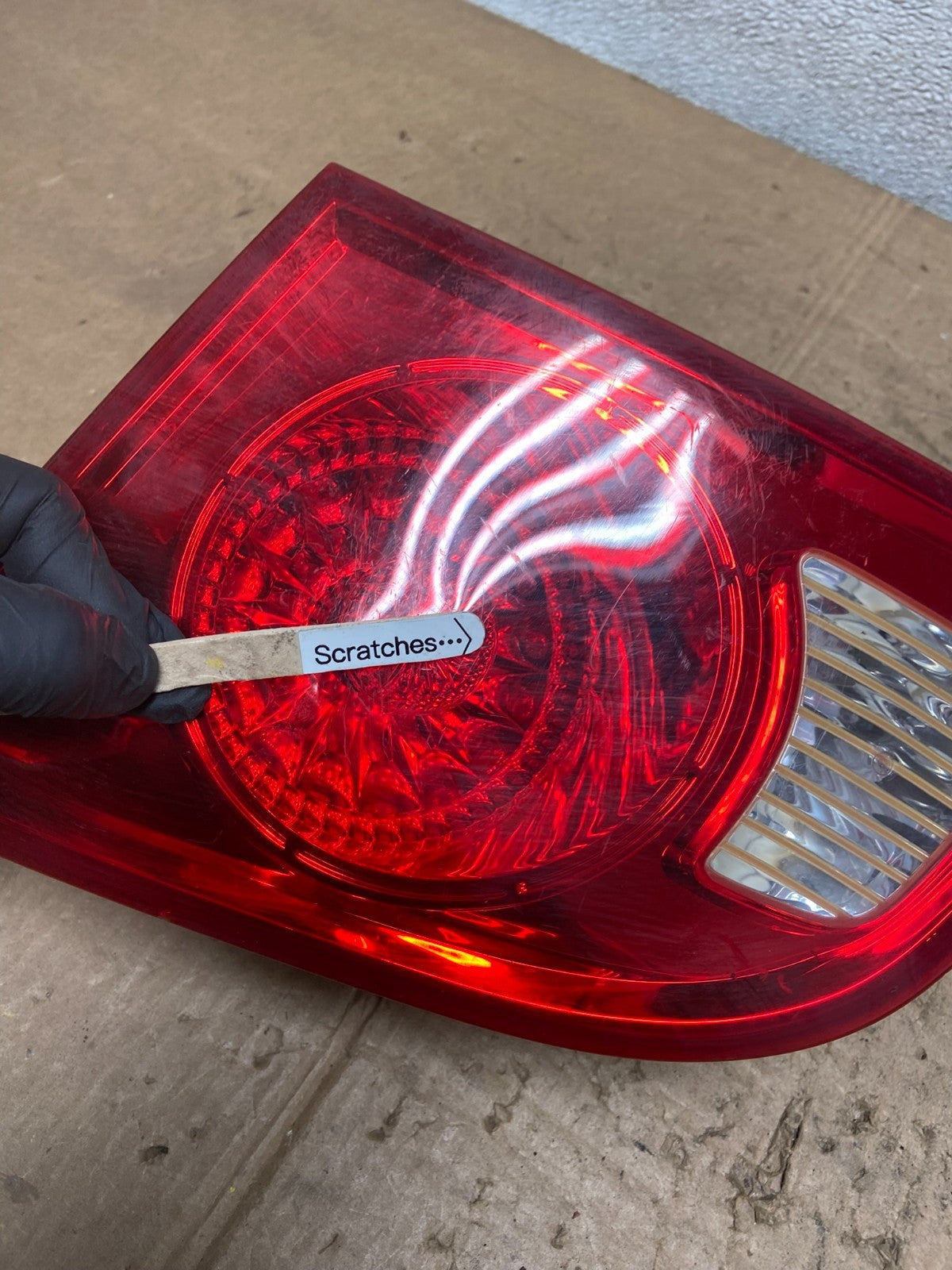 2007 2008 2009 Hyundai Santa Fe Right Passenger Tail Light Inner Oem Y8310 DW3