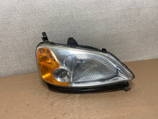 2001 - 2003 Honda Civic Coupe Headlight Halogen Right Passenger Rh AA8751 DW0