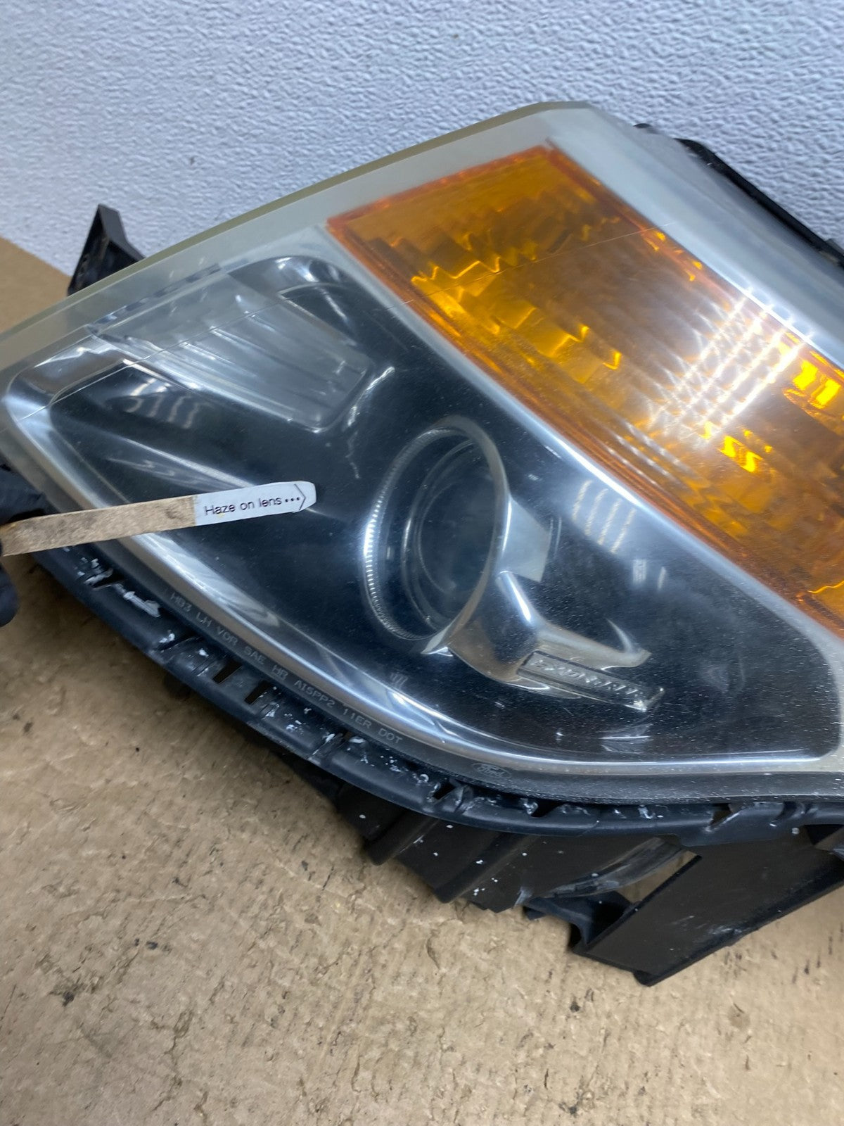 2011 to 2015 Ford Explorer Left Driver LH Halogen Headlight Oem AC1641 DW4