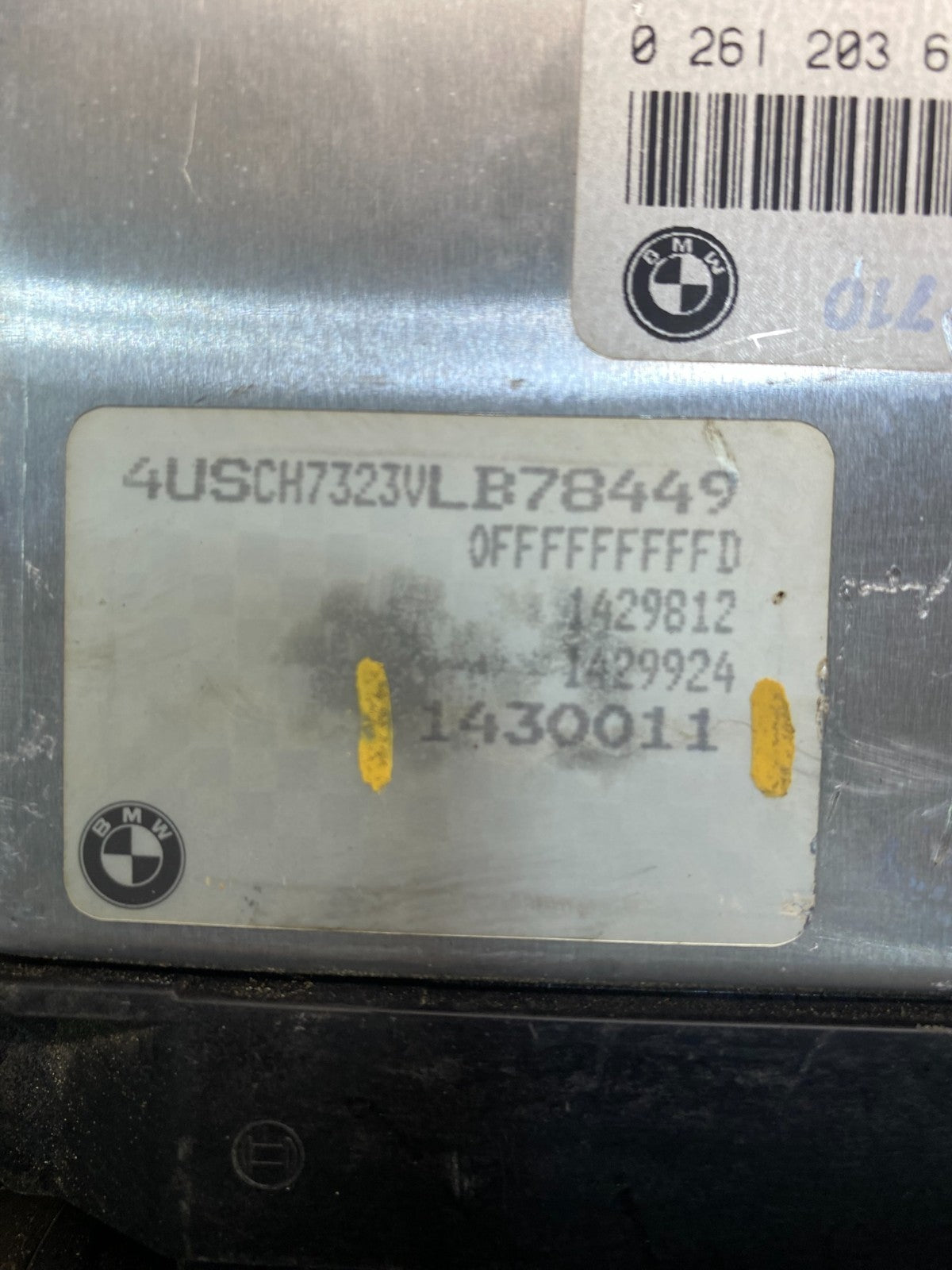 1994-1997 BMW E36 Z3 318i M44 ECU ECM Engine Control 1743251 Computer AA5787 DG2