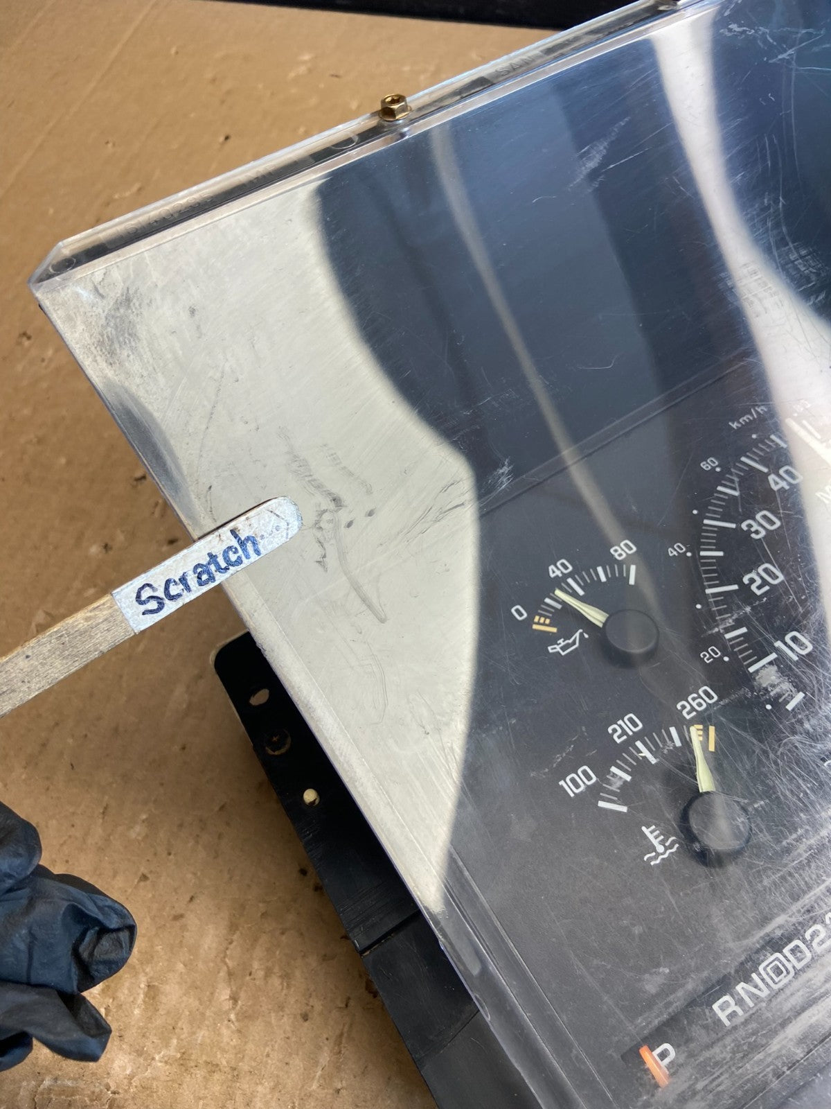 1992-1994 Chevrolet GMC Sierra Silverado Cluster Gauge Speedometer ECM AE4131 DG2