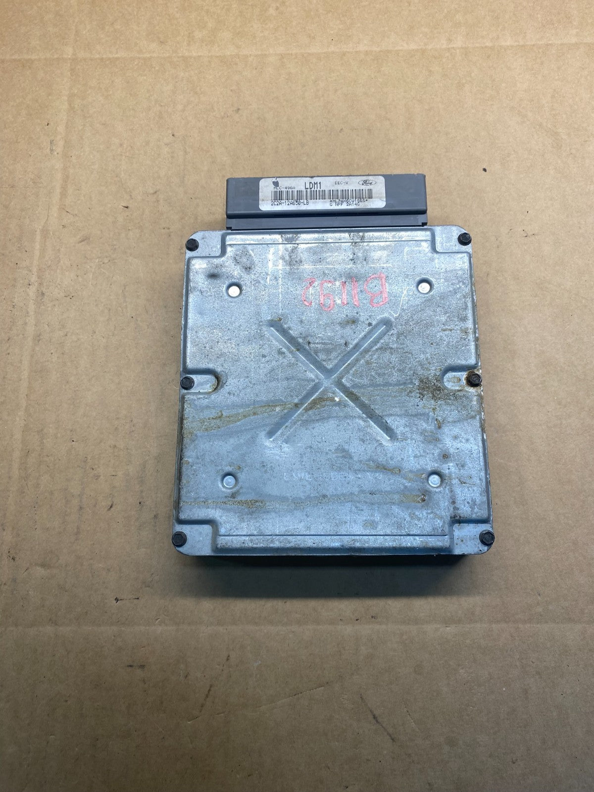 2002 Ford Van E150 E250 5.4L Engine Control Module 2c2a-12a650-lb  AC2759 DG1