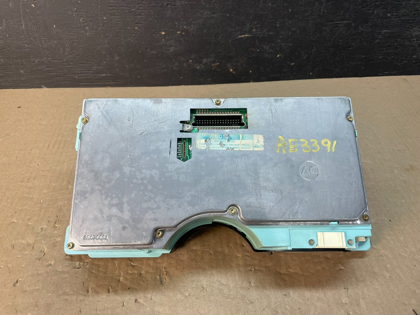 1988-1992 Chevrolet GMC Sierra Silverado Cluster Gauge Speedometer ECM AE3391 DG7