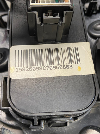 2007 to 2014 Silverado Front Left Driver Headlight Switch Air Vent AF6509 DG4