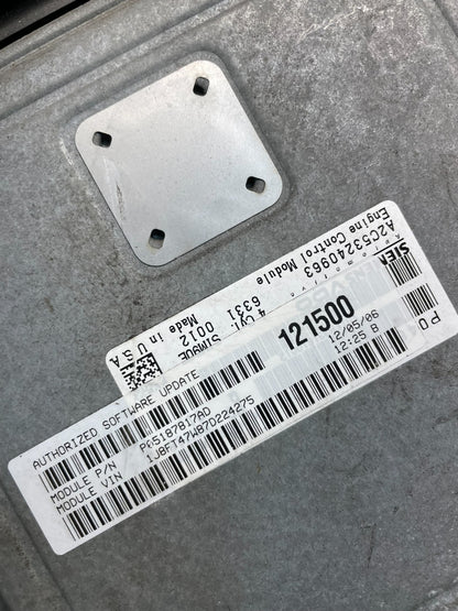 2007 Jeep Compass Patriot 2.4L PCM ECM ECU Engine Computer Module W7371 DG3