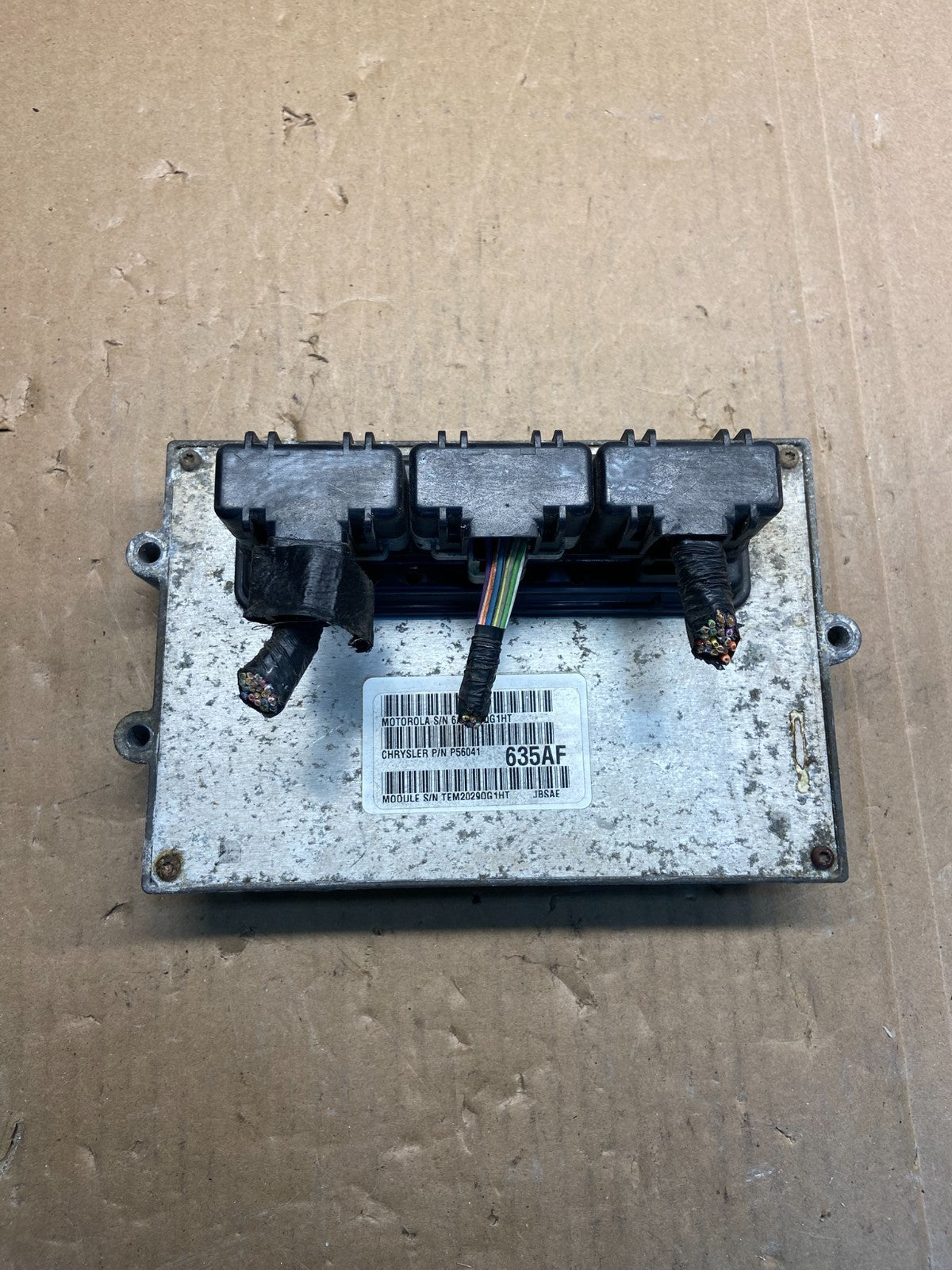 2000 Jeep Wrangler 4.0L Engine Control Module ECU ECM AG1639 DW0