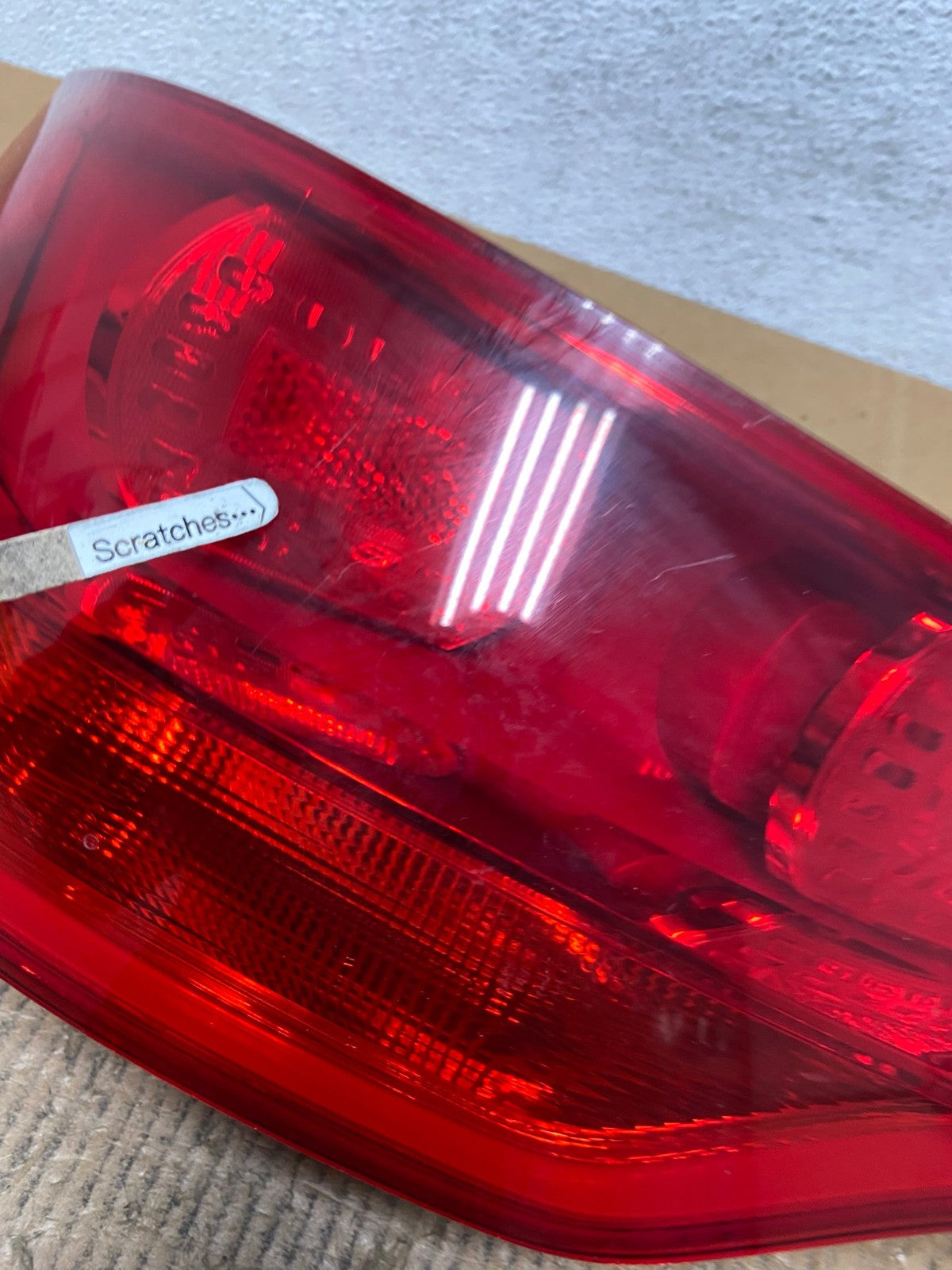 2007 2008 2009 Audi Q7 Left Driver Lh Side Tail Light AE1463 LK3