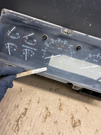 1994 to 1997 Ford F250 F350 Speedometer Cluster Gauge ab5786 DG1