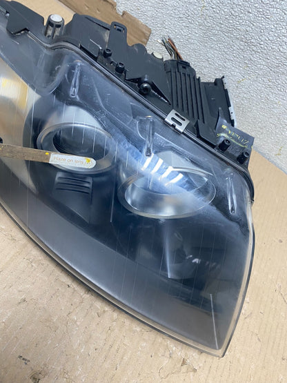 Xenon 2003 to 2006 Audi A4 Convertible Right Passenger RH Headlight U2646 DW5