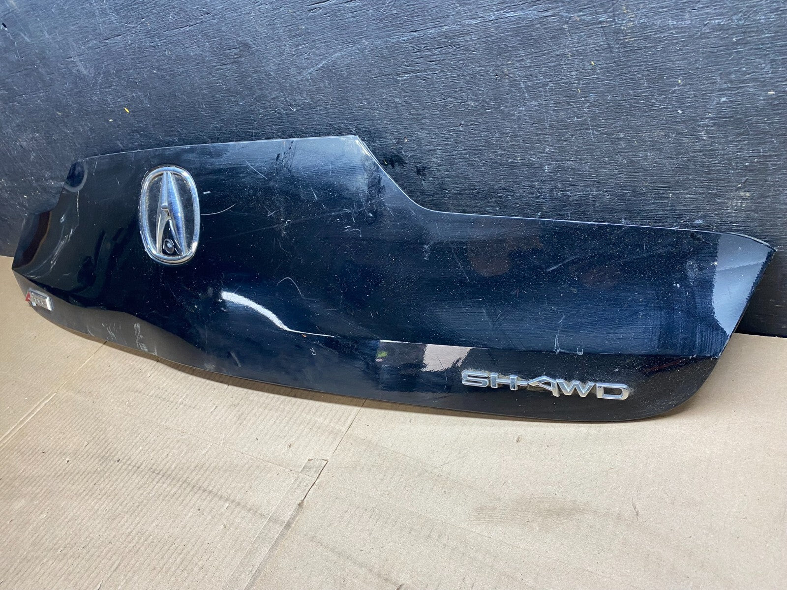 2021 to 2023 Acura TLX Rear Trunk Molding Panel W/ Camera C8118 C1