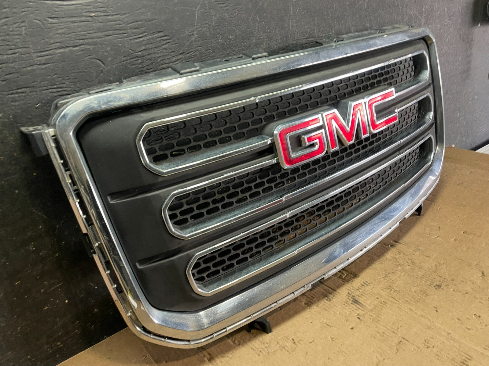 2013 2014 2015 GMC Acadia Front Upper Grill Grille Oem Z5905 DG1