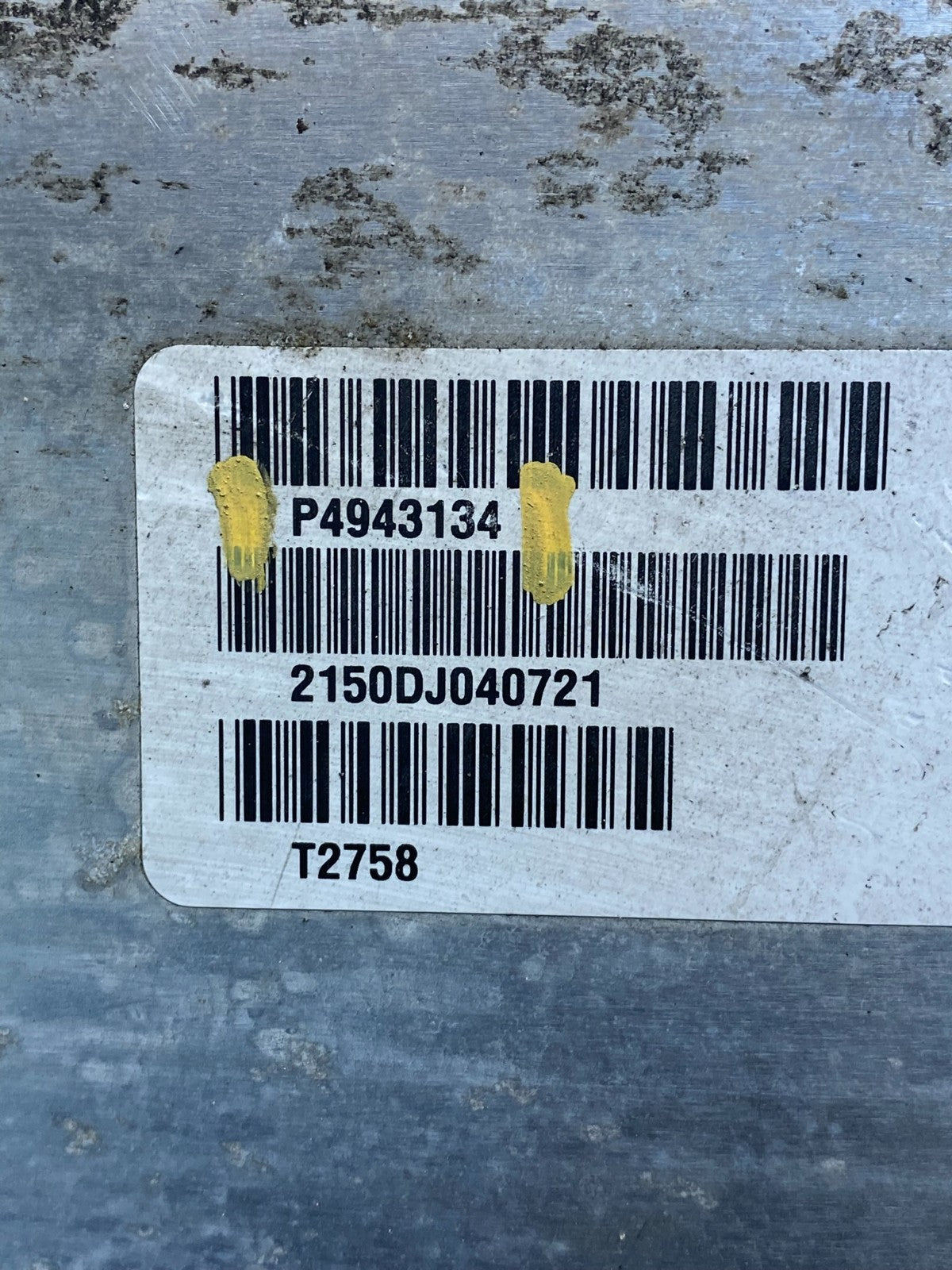 Cummins ISB Engine Control Module, ECM ECU P4943134 ag9409 DG2