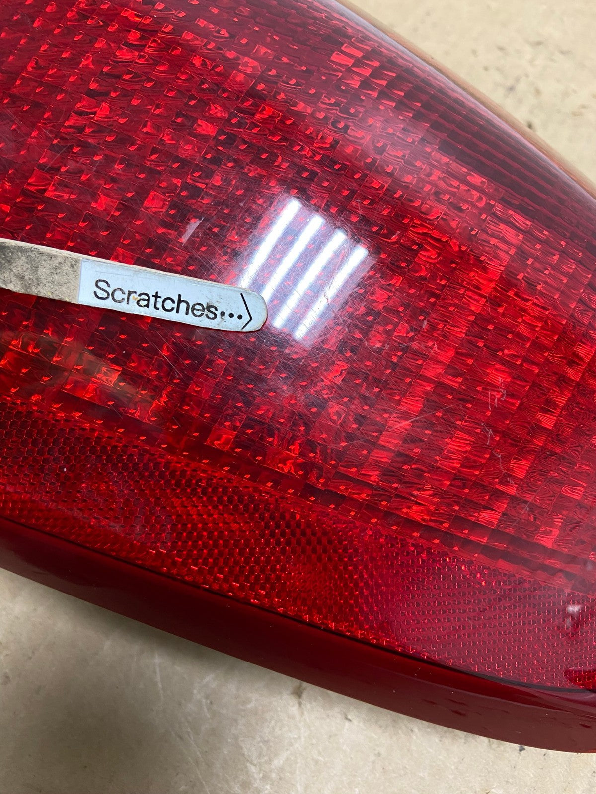 2000 to 2005 Cadillac Deville Left Driver Lh Side Tail Light AD3280 LK3