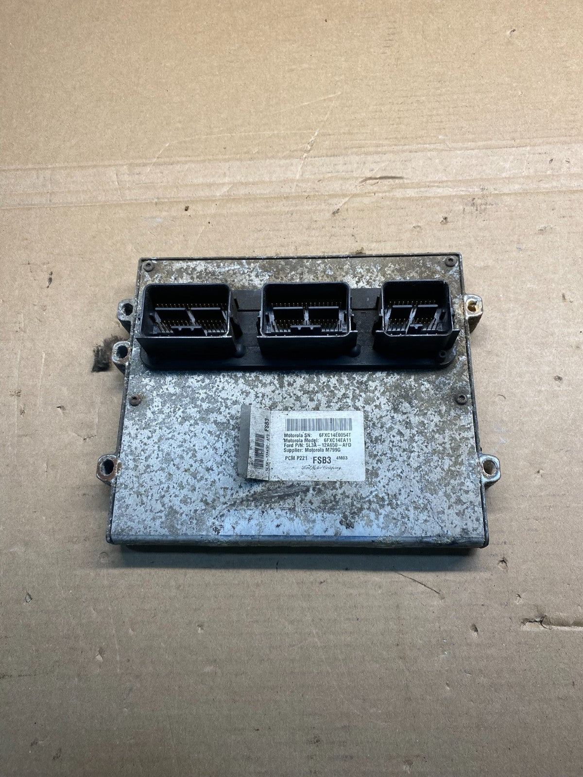 2005 Ford F-Series 4.6L Engine Control Computer Module 5L3A-12A650-AFD ac4392 DG0