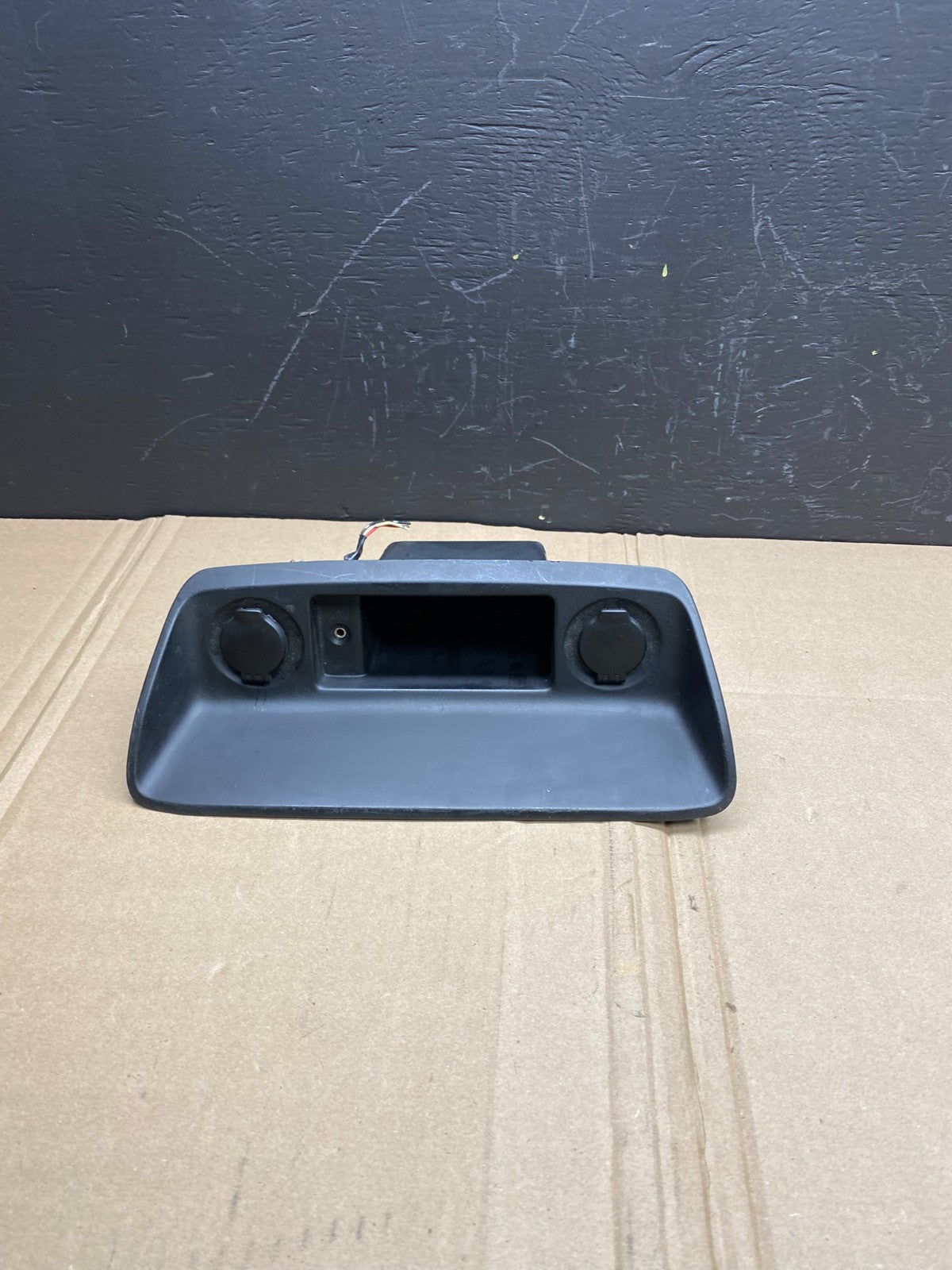 2008 to 2012 Nissan Armada Radio Bezel Cubby Storage Trim Aux AB8659 DG0