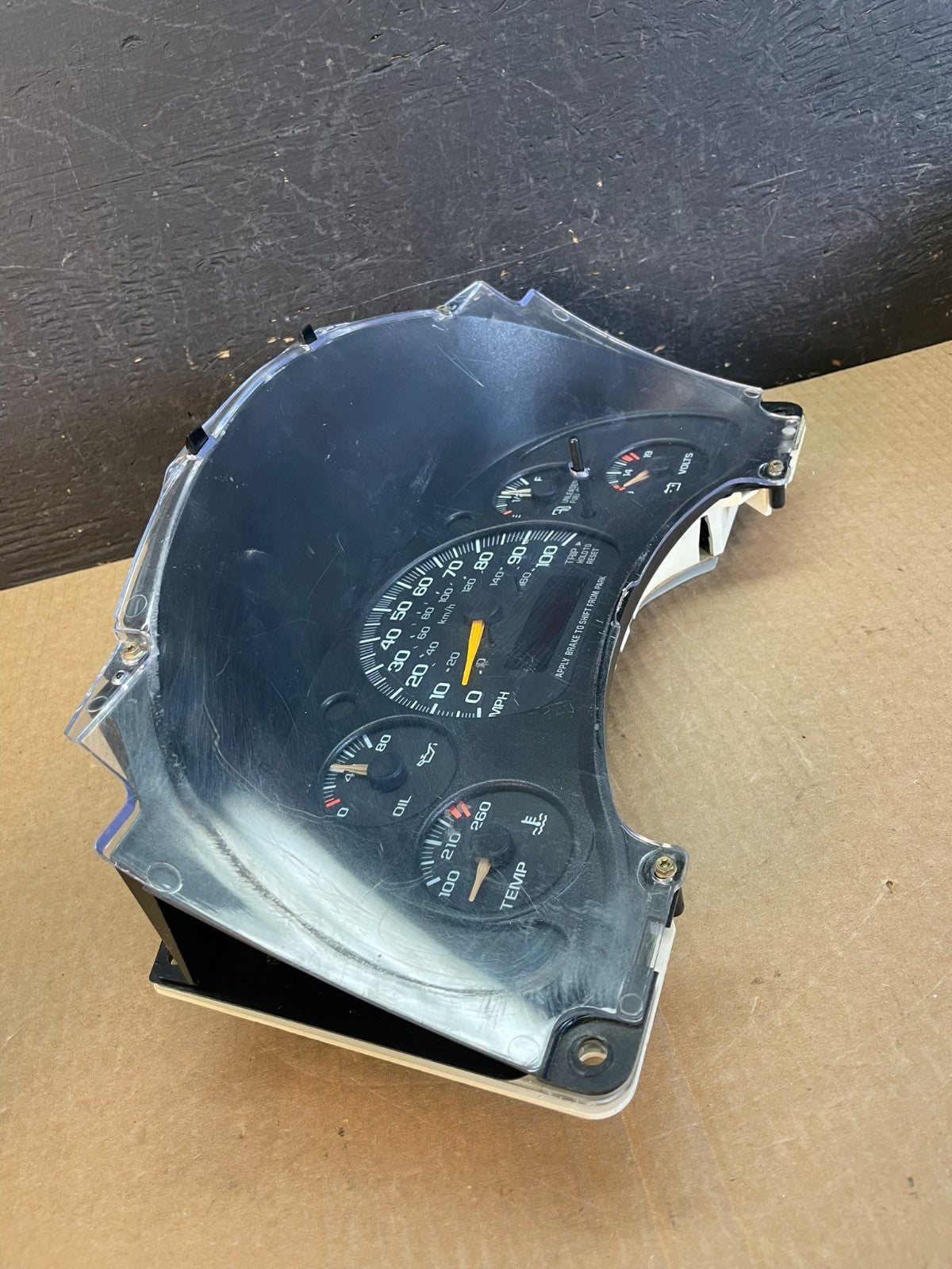 1996 to 2000 Chevrolet Express Speedometer Cluster Gauge AF3602 DG1