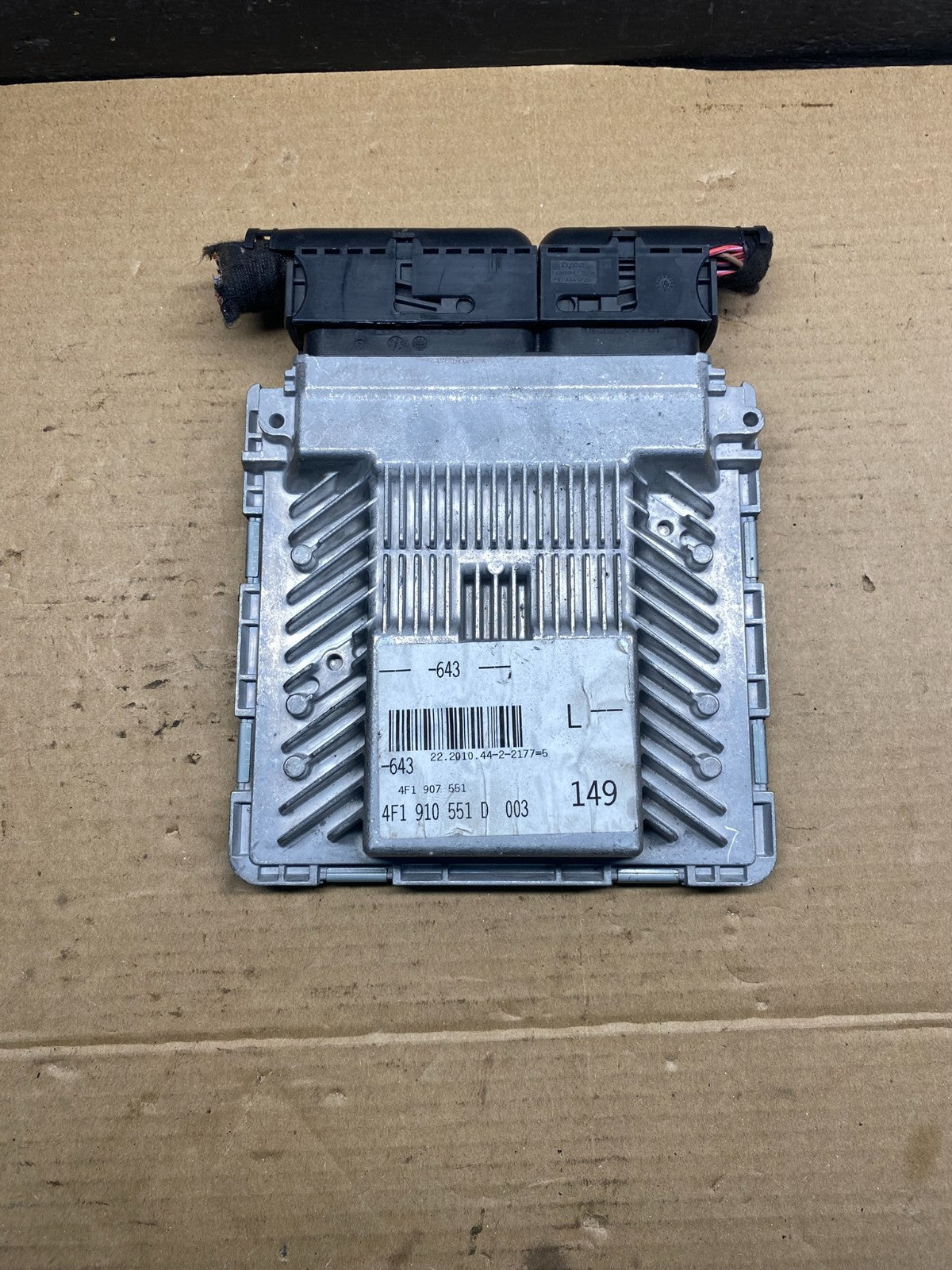 2009 to 2011 Audi A6 Engine Computer Ecu Pcm Ecm Pcu AI7560 DG1