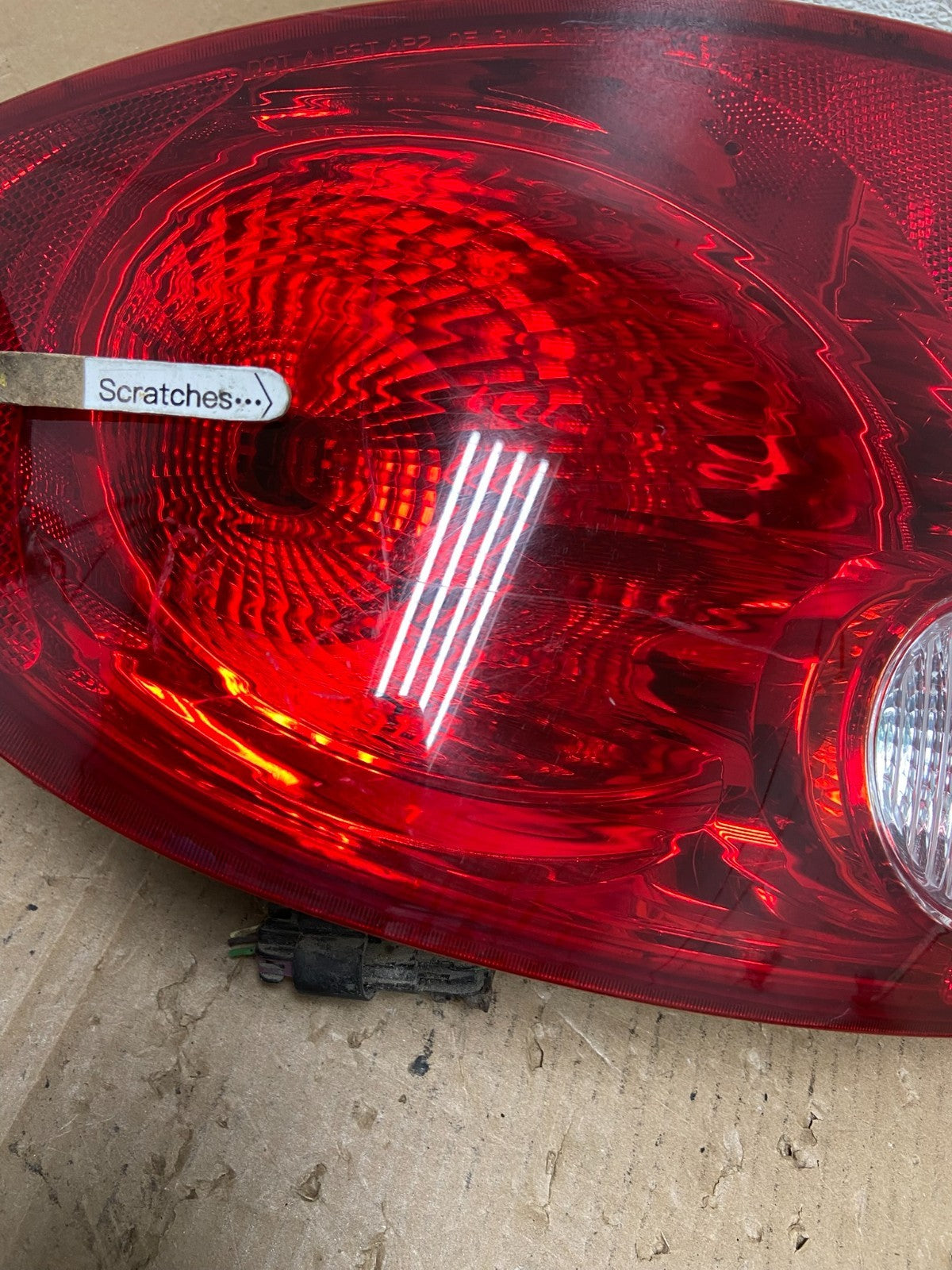 2005-2010 Chevrolet Cobalt Sedan Left Driver Side Tail Light AD8240 DW3