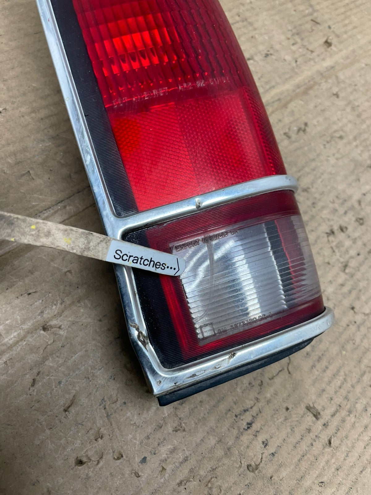 1985 to 1993 Chevrolet S10 S15 SONOMA Right Passenger Tail Light AA65603