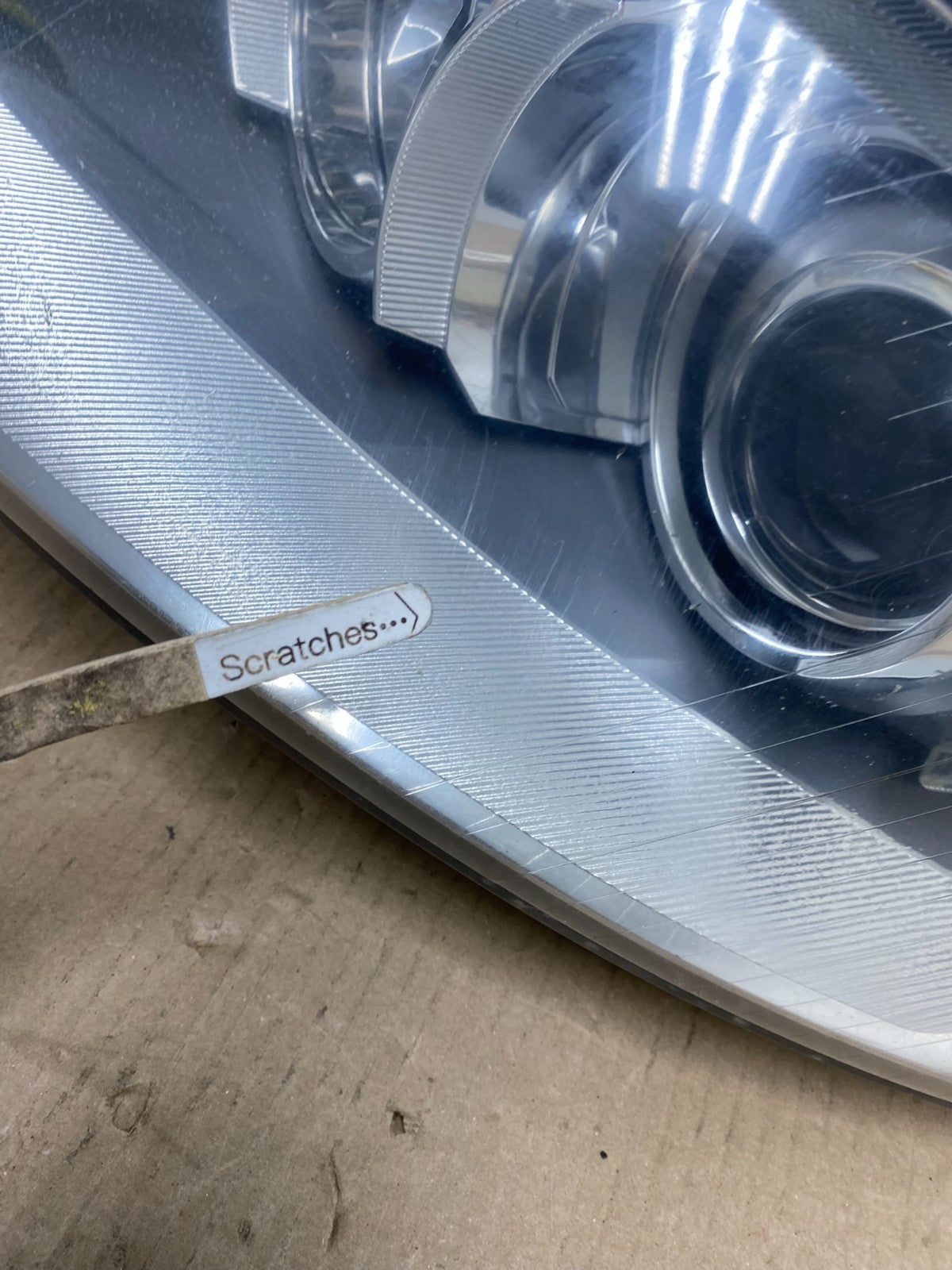 2005 to 2008 Audi A6 Left Driver Side Headlight Xenon HID AF5837 DW3