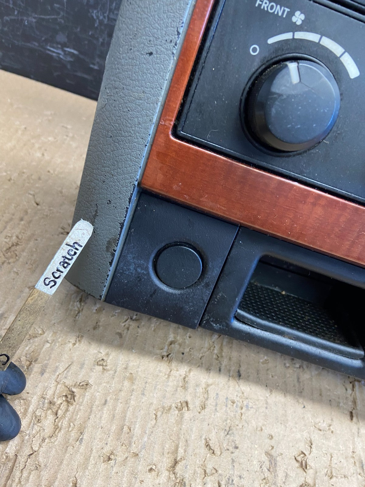 2005-2009 Dodge Durango Heat AC Climate Temperature Control Radio Bezel AF1728DG2