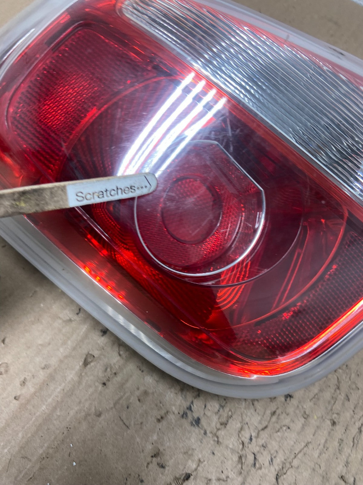 2012-2017 Fiat 500 Left Driver LH Side Tail Light AF7163 LK3